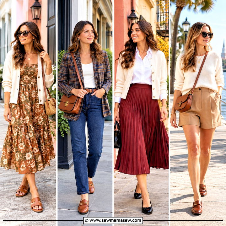 20 Charleston Fall Outfits: Charming Looks for City Strolls