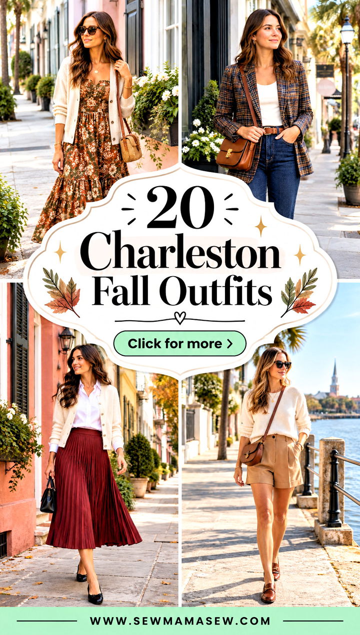 20 Charleston Fall Outfits Charming Looks for City Strolls - 20 Charleston Fall Outfits: Charming Looks for City Strolls