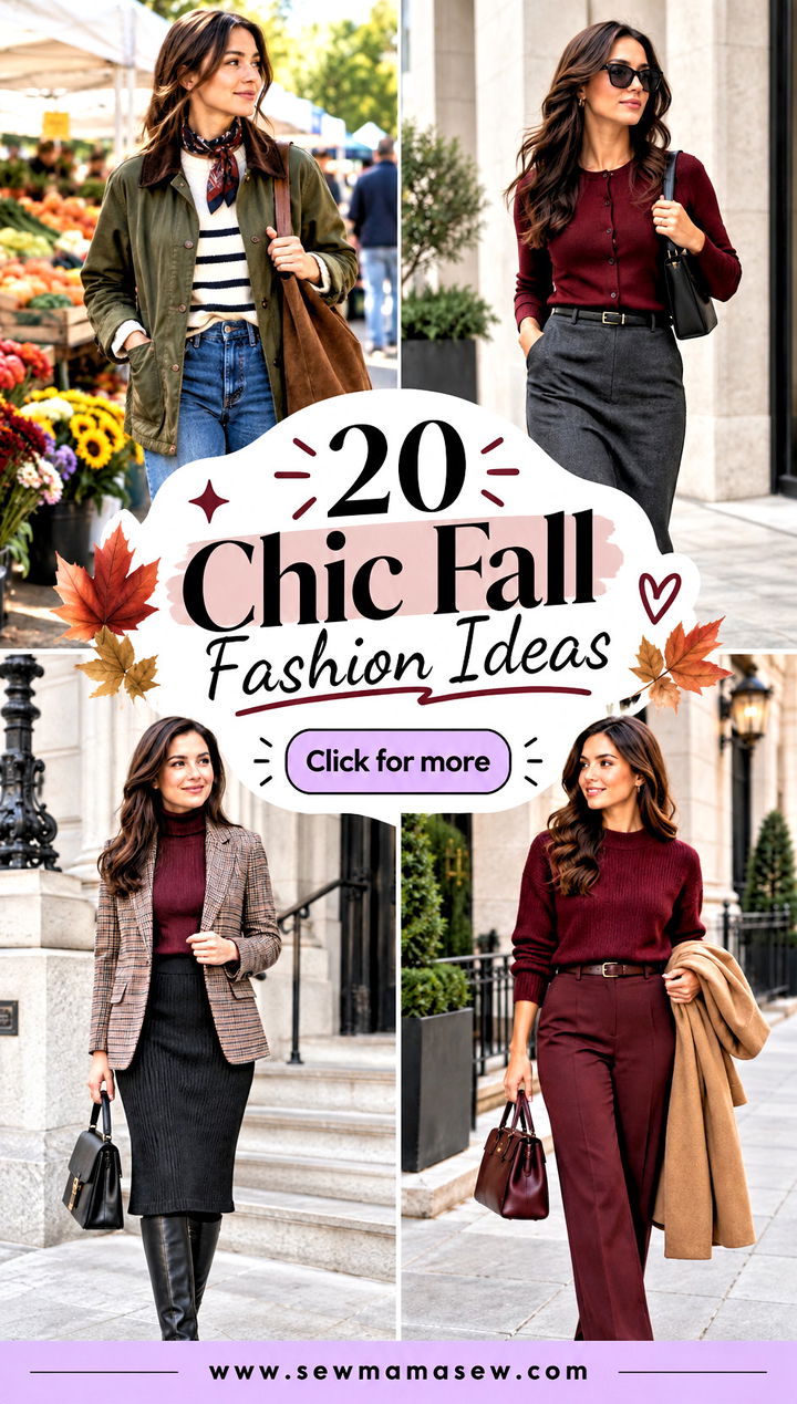 20 Chic Fall Fashion Ideas for Effortless Everyday Style - 20 Chic Fall Fashion Ideas for Effortless Everyday Style