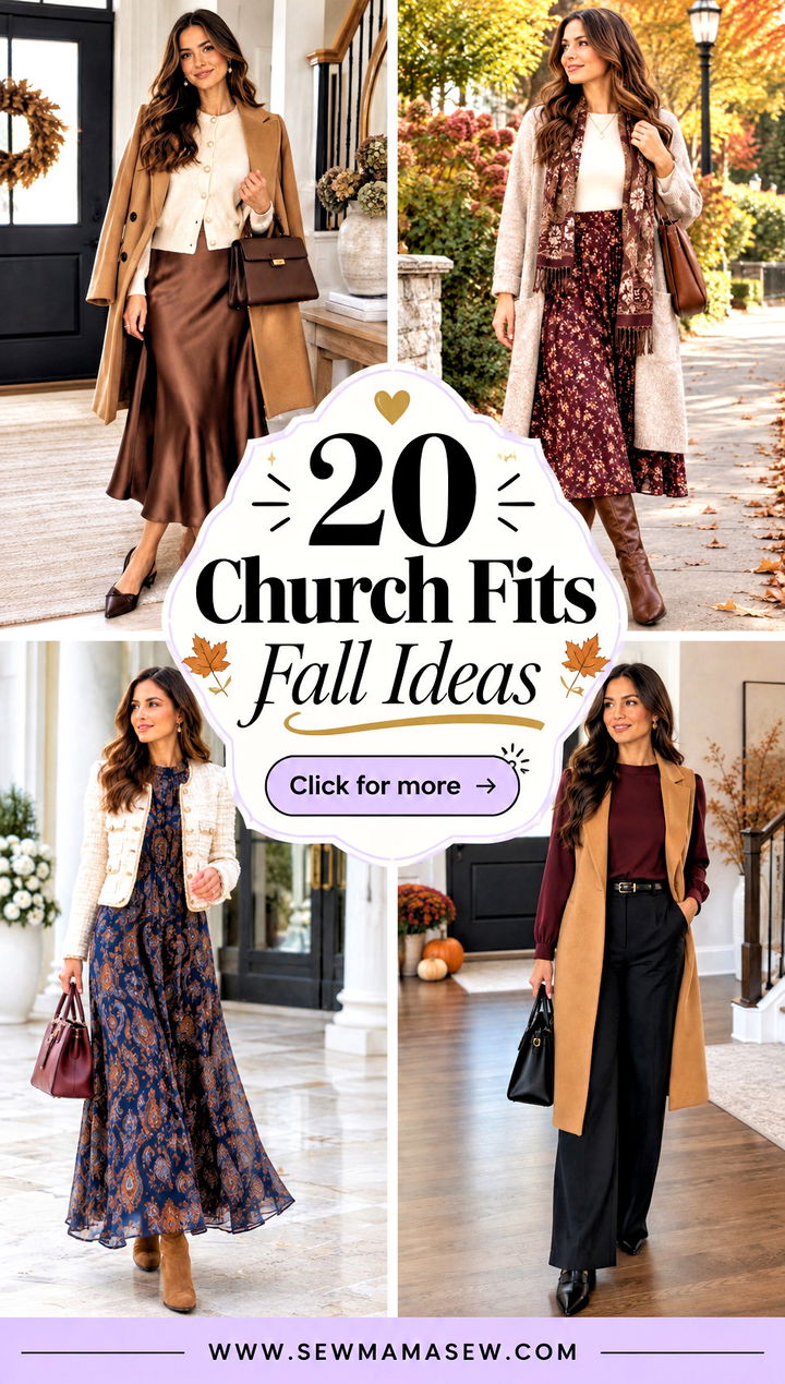 20 Church Fits Fall Ideas for Elegant Cozy Sunday Style - 20 Church Fits Fall Ideas for Elegant, Cozy Sunday Style