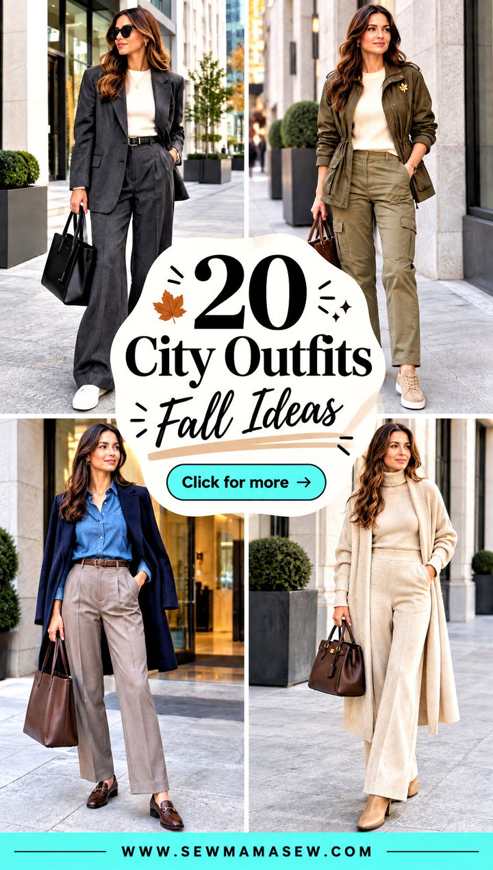 20 City Outfits Fall Ideas for Effortless Street Style - 20 City Outfits Fall Ideas for Effortless Street Style