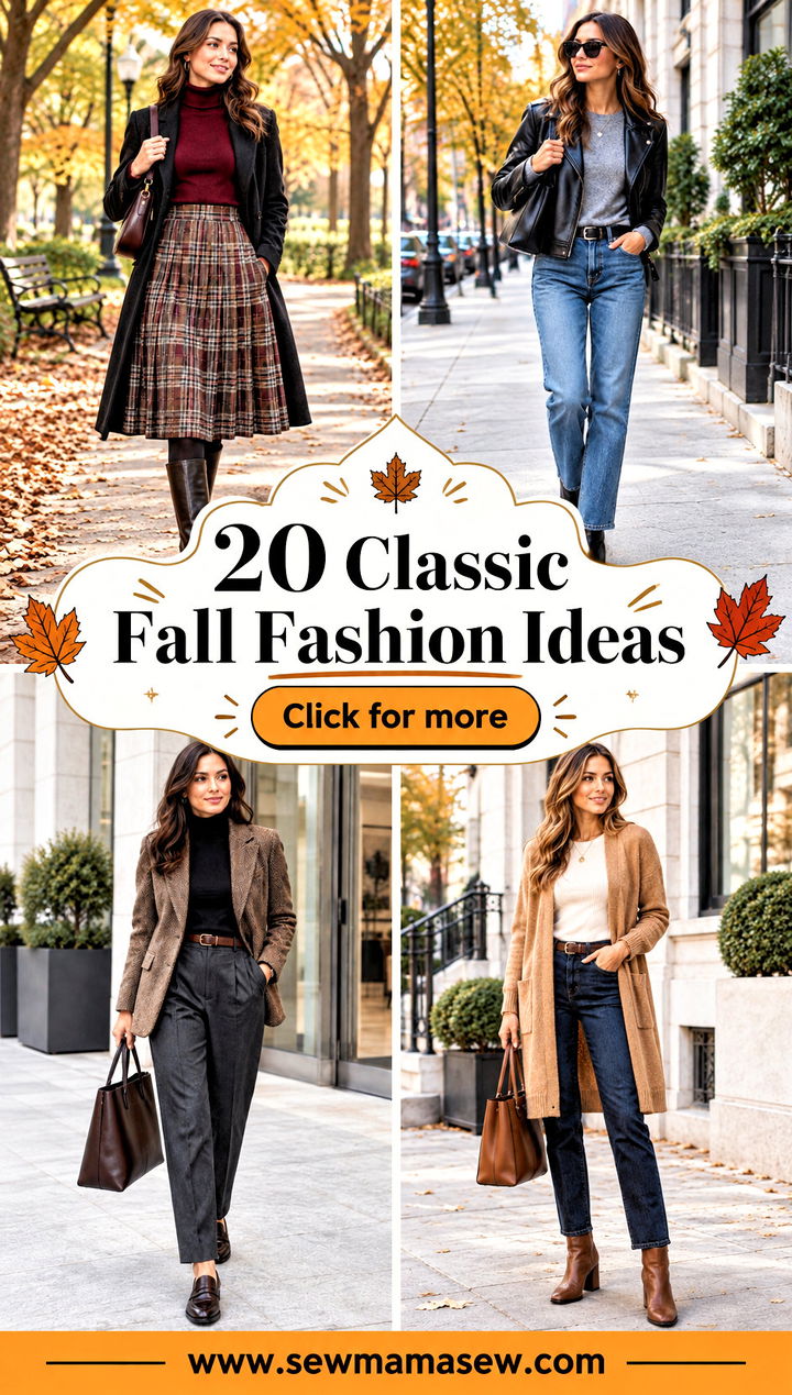 20 Classic Fall Fashion Ideas for a Timeless Cozy Closet - 20 Classic Fall Fashion Ideas for a Timeless Cozy Closet