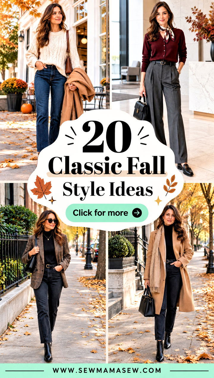 20 Classic Fall Style Ideas for Effortless Workday Looks - 20 Classic Fall Style Ideas for Effortless Workday Looks