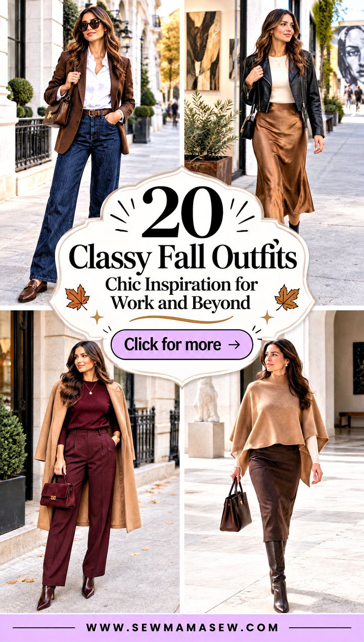 20 Classy Fall Outfits Chic Inspiration for Work and Beyond - 20 Classy Fall Outfits Chic Inspiration for Work and Beyond