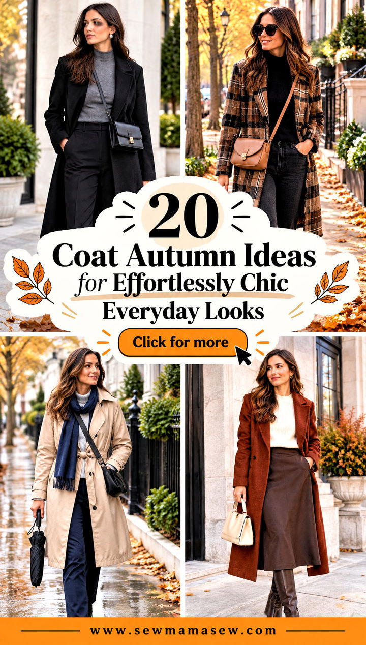 20 Coat Autumn Ideas for Effortlessly Chic Everyday Looks - 20 Coat Autumn Ideas for Effortlessly Chic Everyday Looks