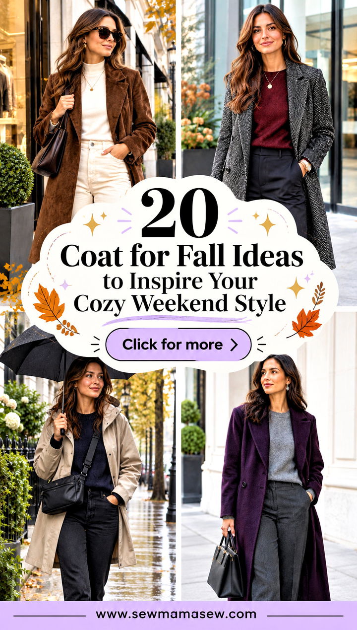 20 Coat for Fall Ideas to Inspire Your Cozy Weekend Style - 20 Coat for Fall Ideas to Inspire Your Cozy Weekend Style