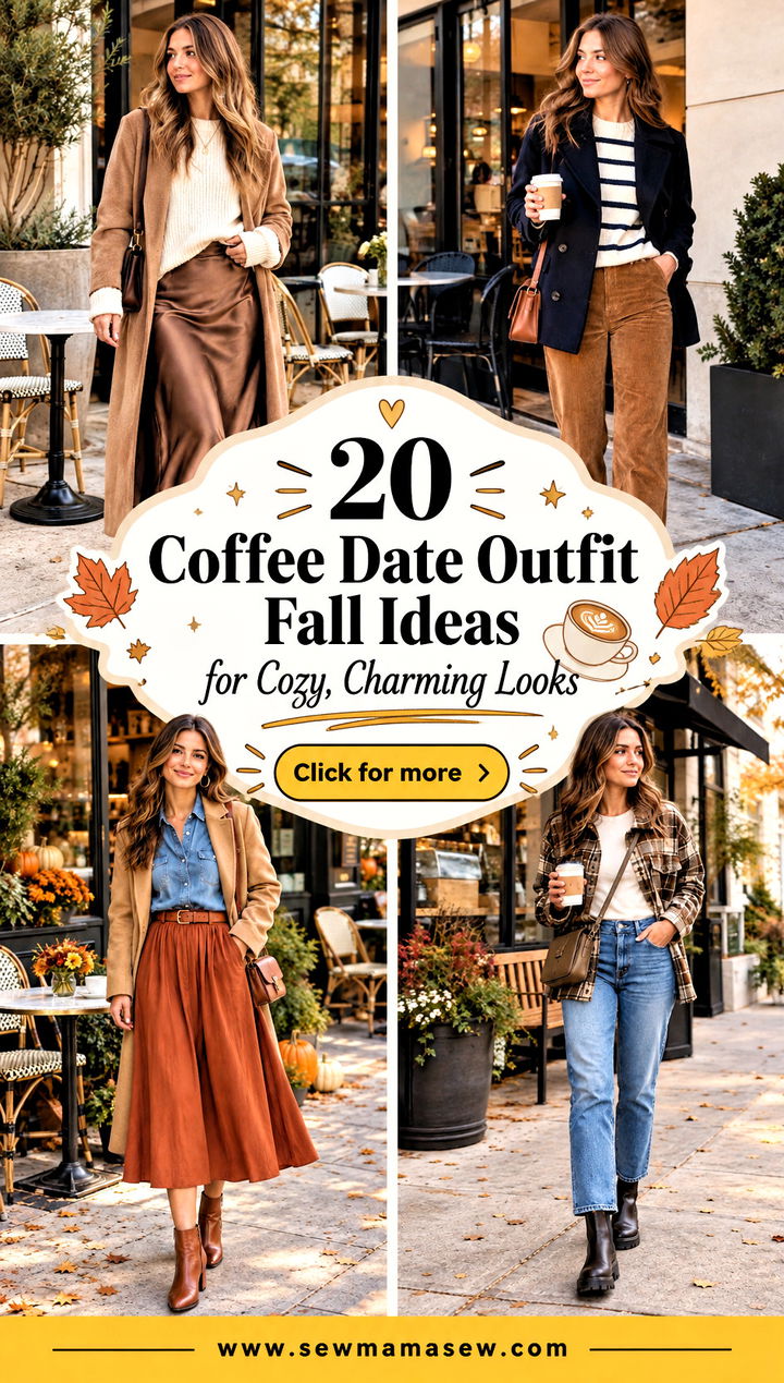20 Coffee Date Outfit Fall Ideas for Cozy Charming Looks - 20 Coffee Date Outfit Fall Ideas for Cozy, Charming Looks