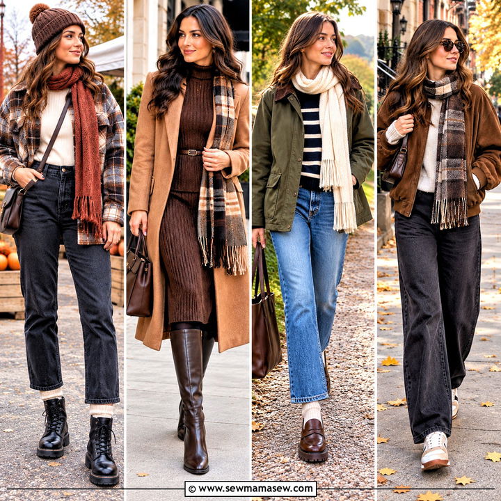 20 Cold Fall Day Outfit Ideas for Cozy Style Without Bulk