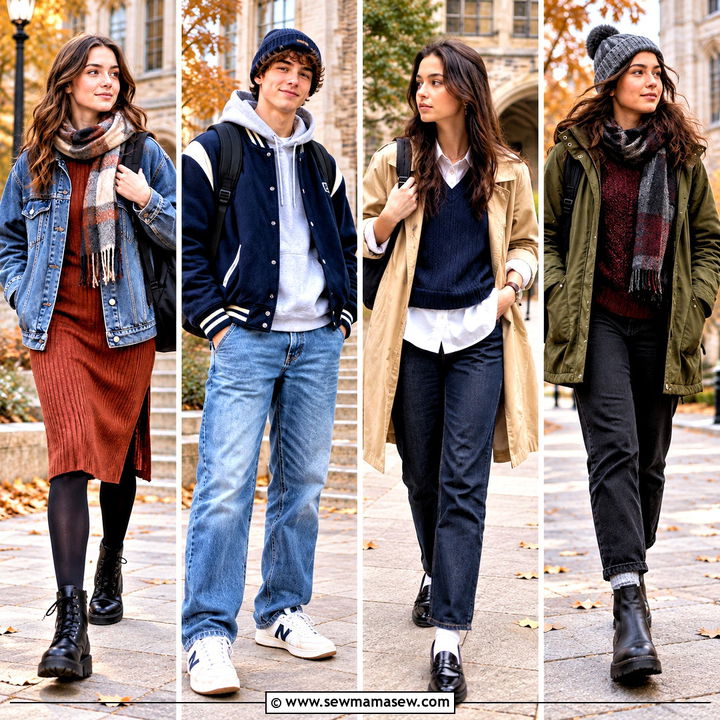 20 Cold Fall Outfits School: Cozy Looks for Busy Mornings