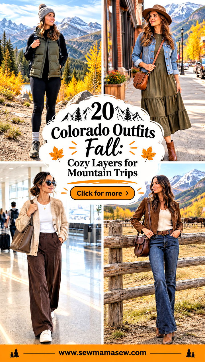 20 Colorado Outfits Fall Cozy Layers for Mountain Trips - 20 Colorado Outfits Fall: Cozy Layers for Mountain Trips