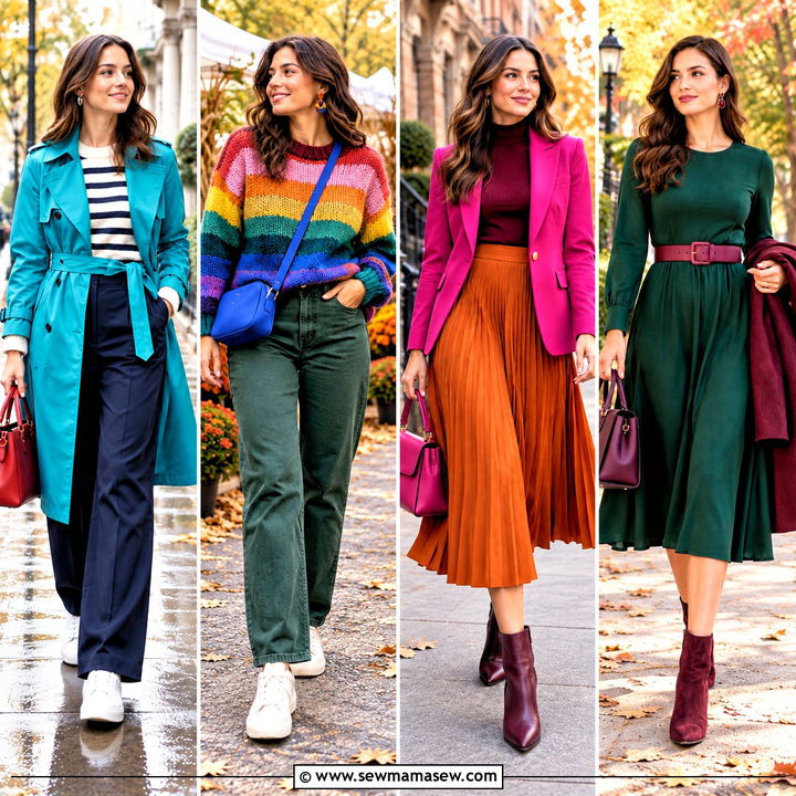 20 Colorful Autumn Outfits to Brighten Your Everyday Style