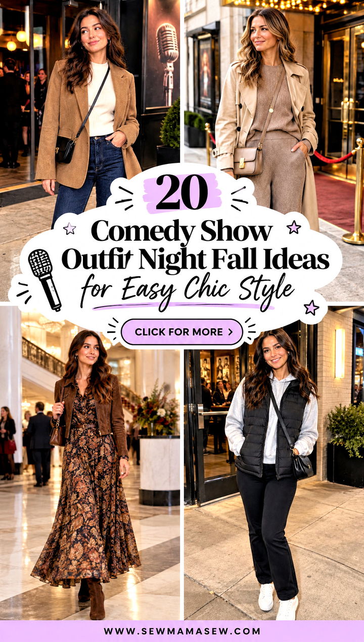 20 Comedy Show Outfit Night Fall Ideas for Easy Chic Style - 20 Comedy Show Outfit Night Fall Ideas for Easy Chic Style