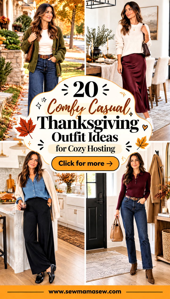 20 Comfy Casual Thanksgiving Outfit Ideas for Cozy Hosting - 20 Comfy Casual Thanksgiving Outfit Ideas for Cozy Hosting