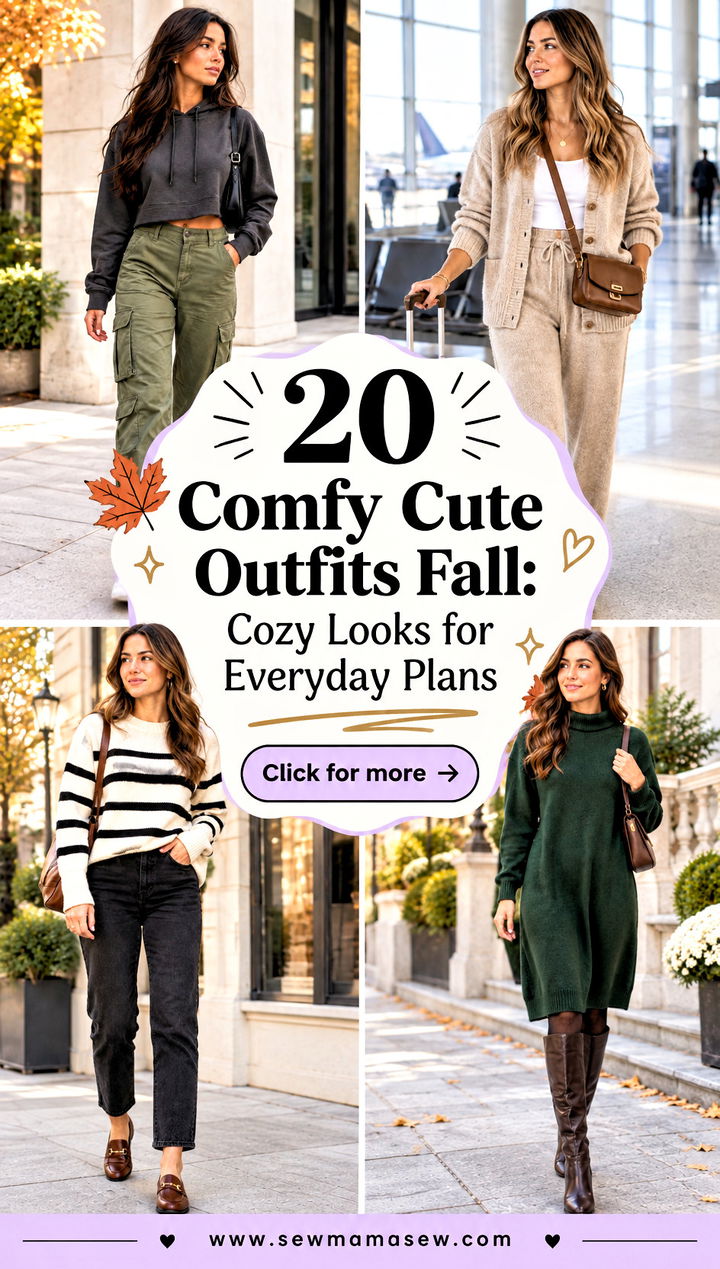 20 Comfy Cute Outfits Fall Cozy Looks for Everyday Plans - 20 Comfy Cute Outfits Fall: Cozy Looks for Everyday Plans