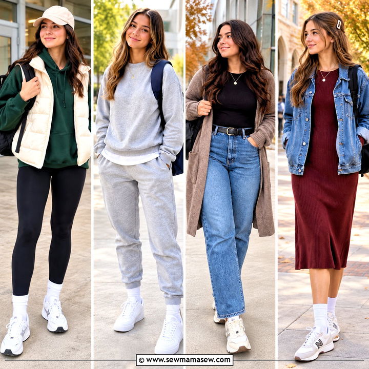 20 Comfy School Outfits Fall: Cozy Looks for Busy Mornings