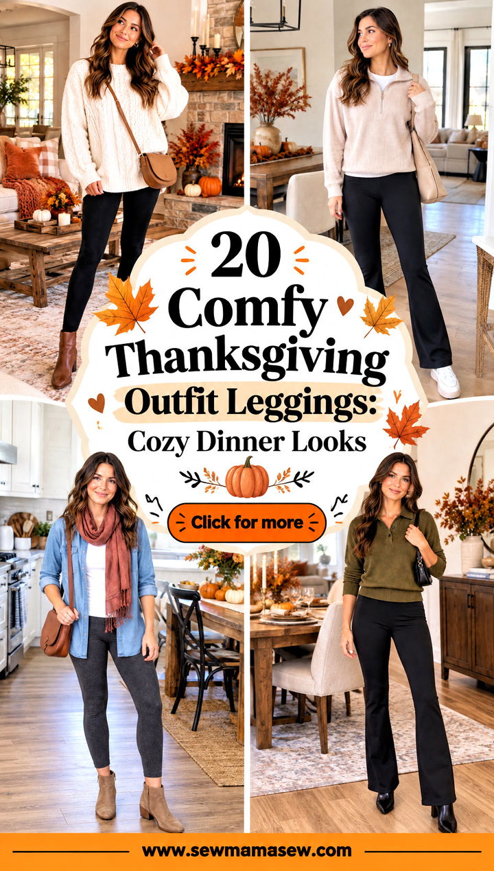 20 Comfy Thanksgiving Outfit Leggings Cozy Dinner Looks - 20 Comfy Thanksgiving Outfit Leggings: Cozy Dinner Looks