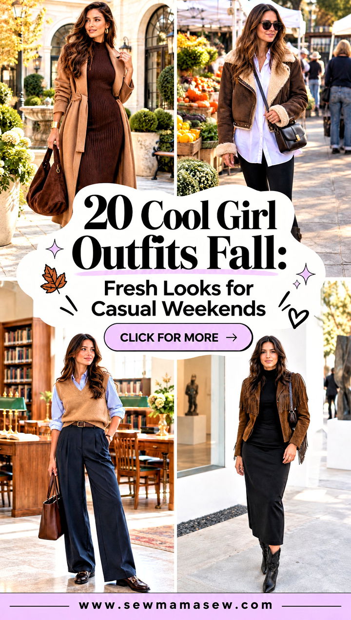 20 Cool Girl Outfits Fall Fresh Looks for Casual Weekends - 20 Cool Girl Outfits Fall: Fresh Looks for Casual Weekends