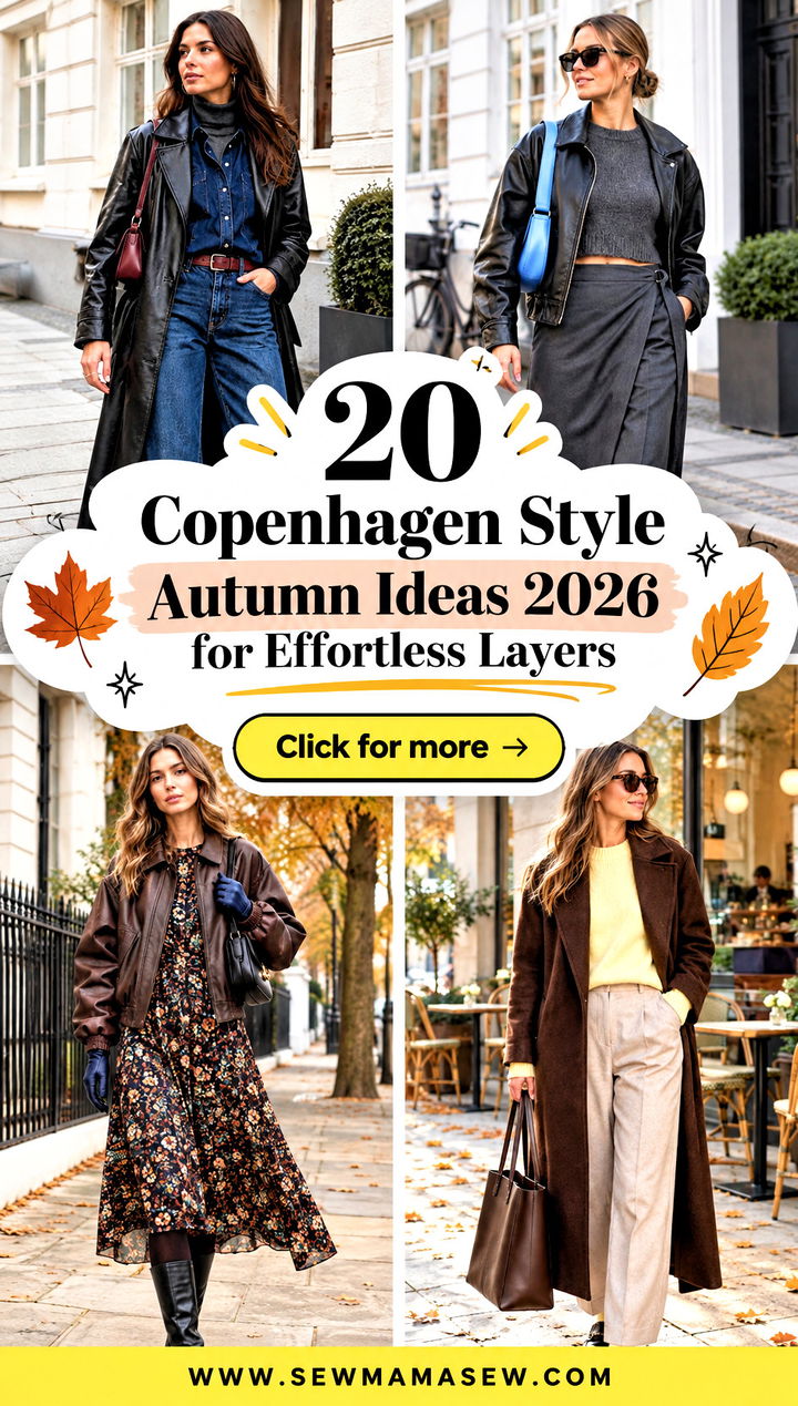 20 Copenhagen Style Autumn Ideas 2026 for Effortless Layers - 20 Copenhagen Style Autumn Ideas 2026 for Effortless Layers
