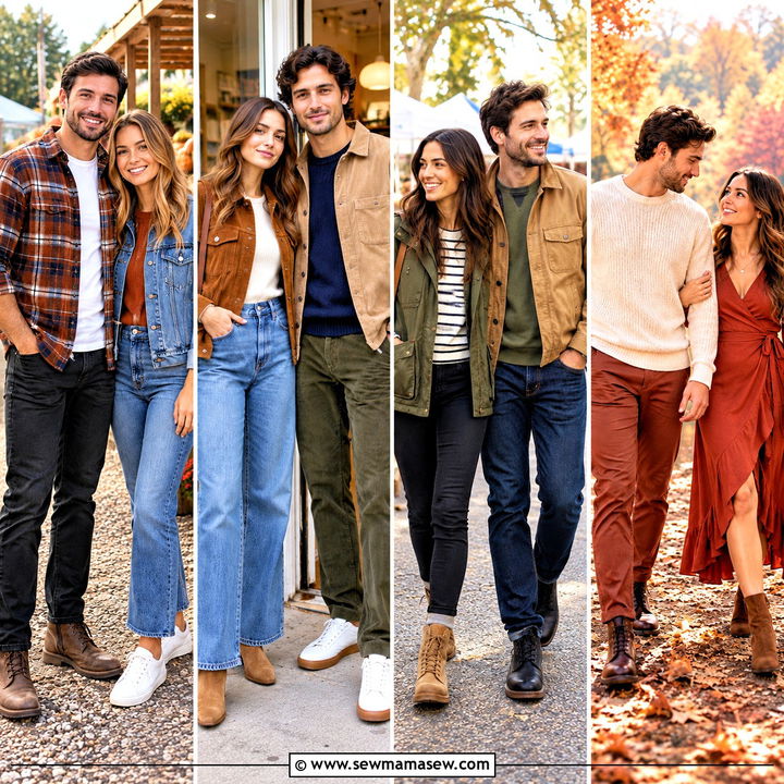 20 Couple Autumn Outfit Ideas for Cozy Dates and Fall Walks