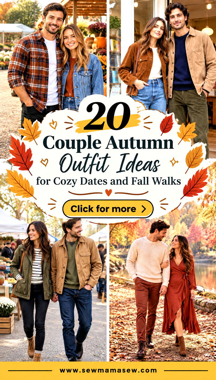 20 Couple Autumn Outfit Ideas for Cozy Dates and Fall Walks - 20 Couple Autumn Outfit Ideas for Cozy Dates and Fall Walks