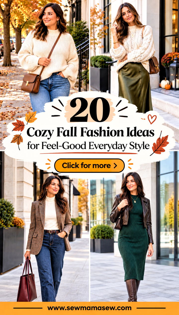20 Cozy Fall Fashion Ideas for Feel-Good Everyday Style - 20 Cozy Fall Fashion Ideas for Feel-Good Everyday Style