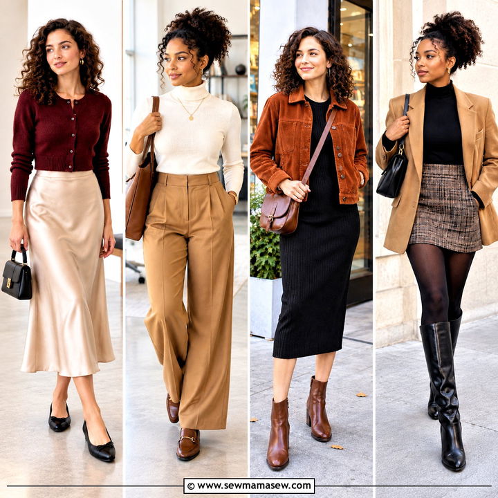 20 Curly Hair Fall Outfits for Confident Everyday Style