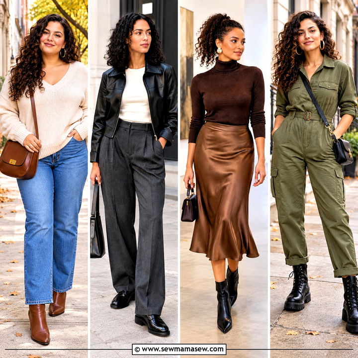 20 Curly Hair Outfits Fall Ideas for Cozy, Charming Days