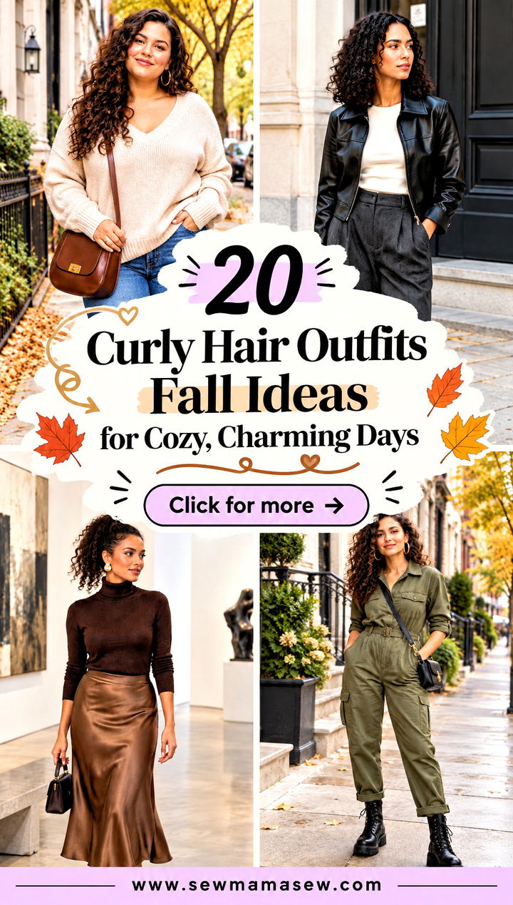 20 Curly Hair Outfits Fall Ideas for Cozy Charming Days - 20 Curly Hair Outfits Fall Ideas for Cozy, Charming Days