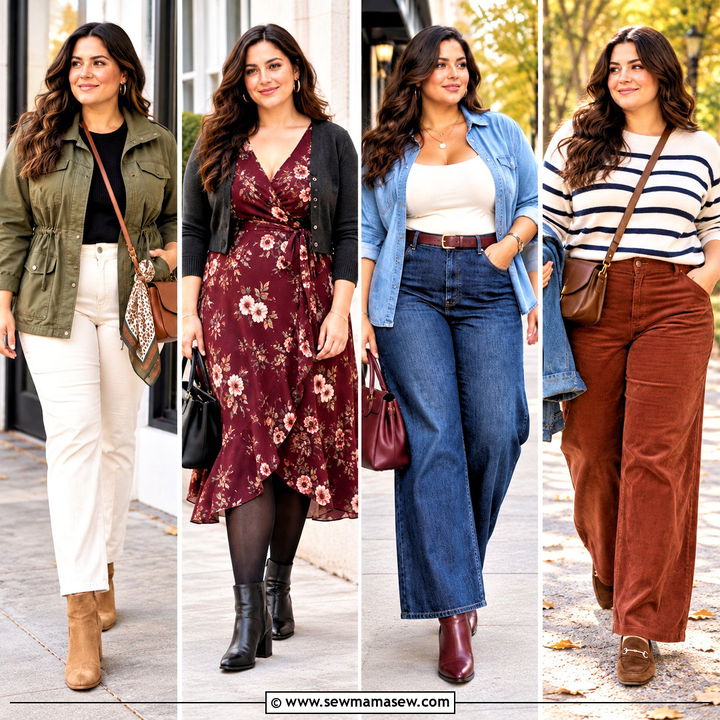 20 Curve Fall Outfits for Chic, Confidence-Boosting Style