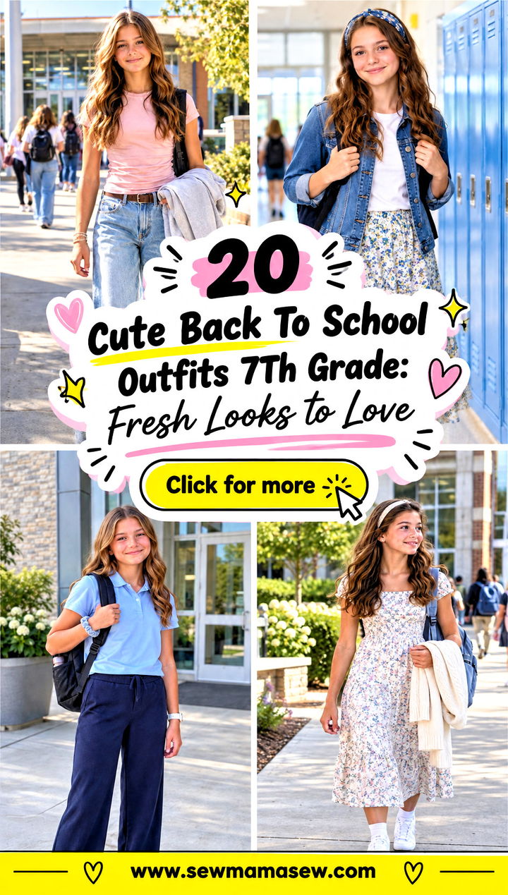 20 Cute Back To School Outfits 7Th Grade Fresh Looks to Love - 20 Cute Back To School Outfits 7Th Grade: Fresh Looks to Love