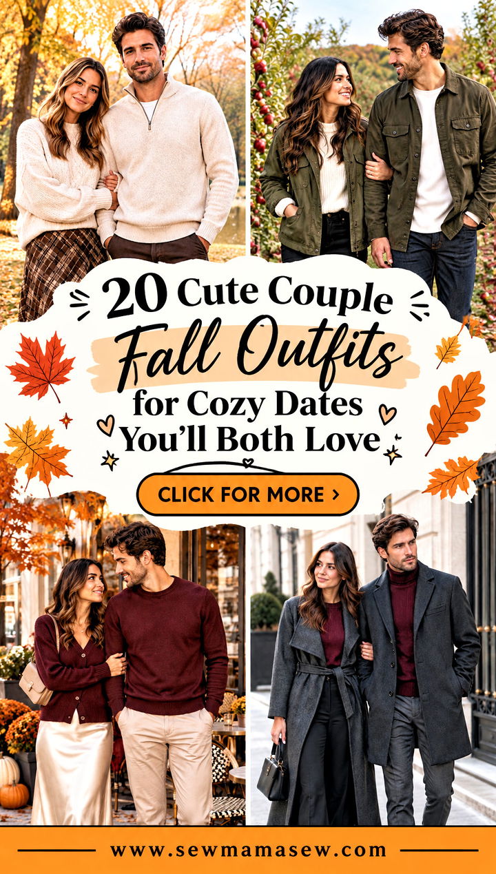 20 Cute Couple Fall Outfits for Cozy Dates Youll Both Love - 20 Cute Couple Fall Outfits for Cozy Dates You'll Both Love
