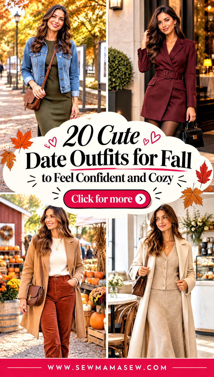 20 Cute Date Outfits for Fall to Feel Confident and Cozy - 20 Cute Date Outfits for Fall to Feel Confident and Cozy