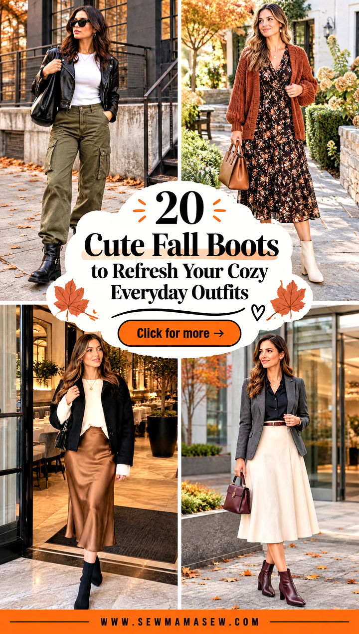 20 Cute Fall Boots to Refresh Your Cozy Everyday Outfits - 20 Cute Fall Boots to Refresh Your Cozy Everyday Outfits