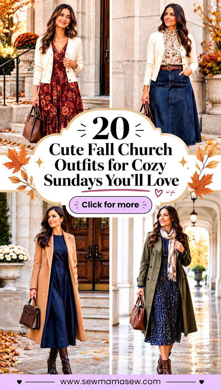 20 Cute Fall Church Outfits for Cozy Sundays Youll Love - 20 Cute Fall Church Outfits for Cozy Sundays You'll Love