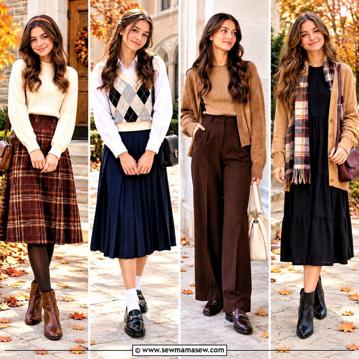 20 Cute Fall Church Outfits for Teens: Cozy Sunday Style