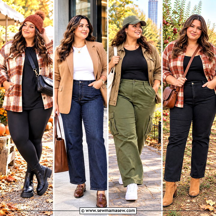 20 Cute Fall Plus Size Outfits for Confident Everyday Style