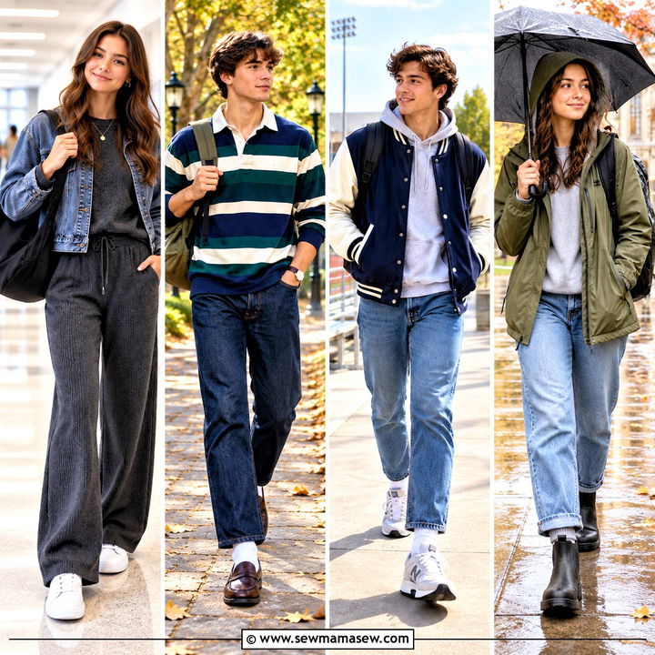 20 Cute Fall School Outfits for Comfy Confident Class Days