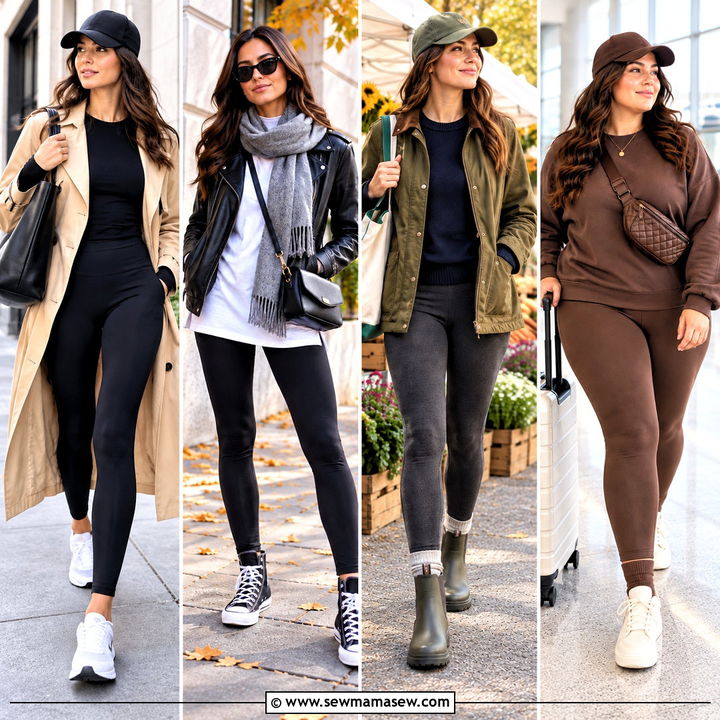 20 Cute Legging Outfits Fall Fans Will Love for Cozy Days