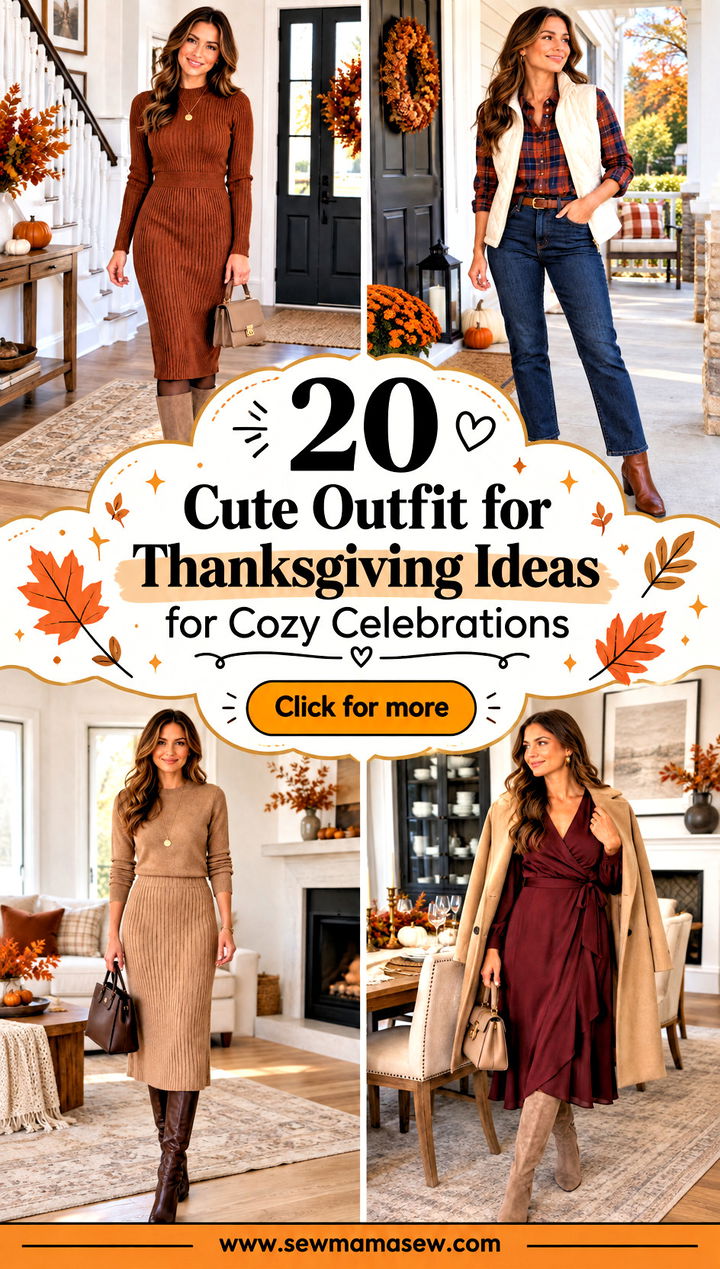 20 Cute Outfit for Thanksgiving Ideas for Cozy Celebrations - 20 Cute Outfit for Thanksgiving Ideas for Cozy Celebrations