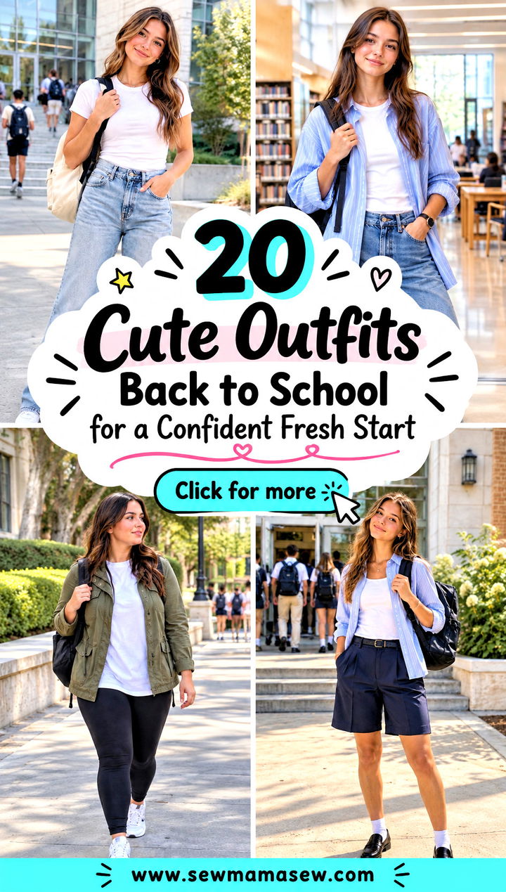 20 Cute Outfits Back to School for a Confident Fresh Start - 20 Cute Outfits Back to School for a Confident Fresh Start