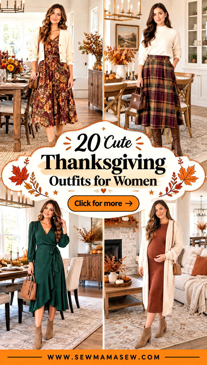 20 Cute Thanksgiving Outfits for Women Cozy Holiday Looks - 20 Cute Thanksgiving Outfits for Women: Cozy Holiday Looks