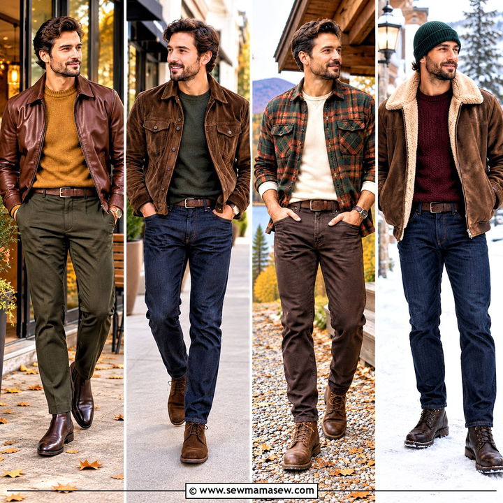 20 Deep Autumn Outfits for Men for a Sharp Seasonal Look