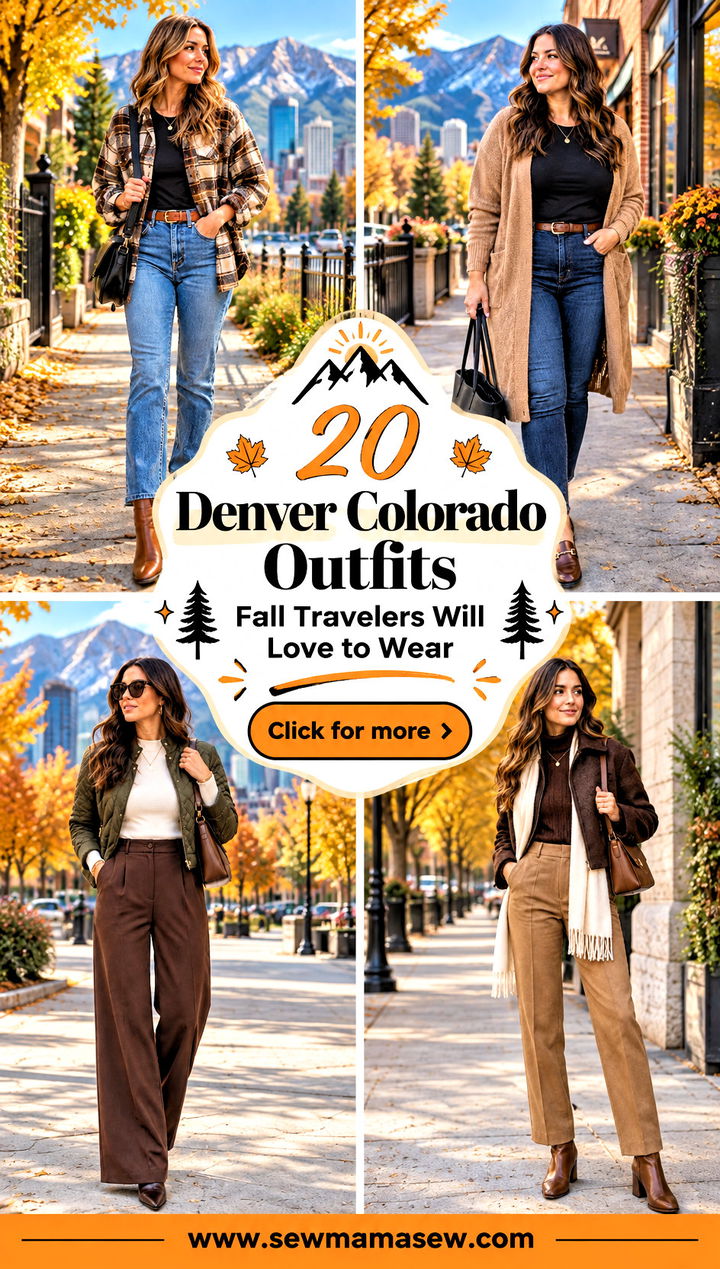 20 Denver Colorado Outfits Fall Travelers Will Love to Wear - 20 Denver Colorado Outfits Fall Travelers Will Love to Wear