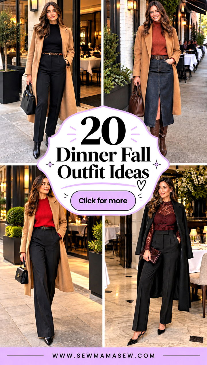 20 Dinner Fall Outfit Ideas for Cozy Stylish Evenings Out - 20 Dinner Fall Outfit Ideas for Cozy, Stylish Evenings Out