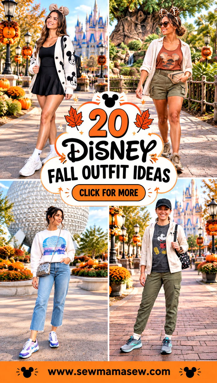20 Disney Fall Outfit Ideas for Women for Magical Park Days - 20 Disney Fall Outfit Ideas for Women for Magical Park Days