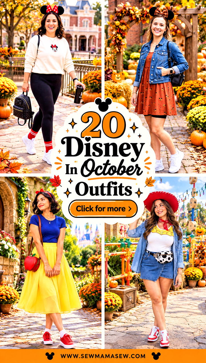 20 Disney In October Outfits for Magical Autumn Park Days - 20 Disney In October Outfits for Magical Autumn Park Days