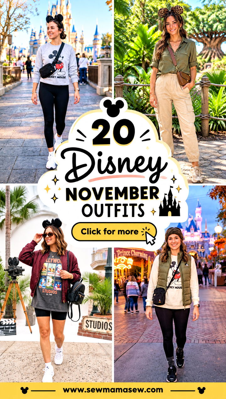 20 Disney November Outfits for Cozy Magical Park Adventures - 20 Disney November Outfits for Cozy, Magical Park Adventures
