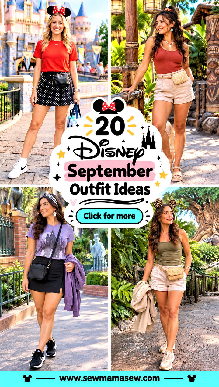 20 Disney September Outfit Ideas for Magical Late-Summer Days - 20 Disney September Outfit Ideas for Magical Late-Summer Days