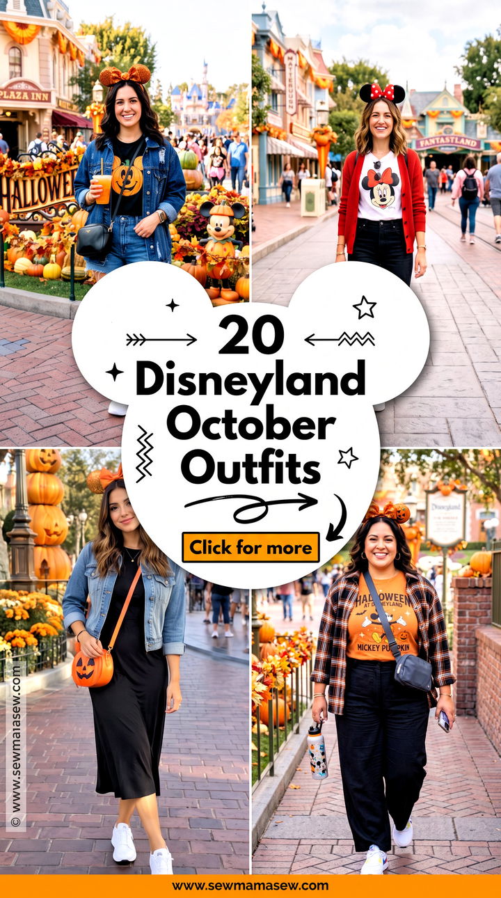 20 Disneyland October Outfits for Spooky Stylish Park Days - 20 Disneyland October Outfits for Spooky, Stylish Park Days