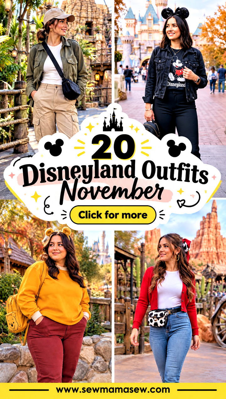 20 Disneyland Outfits November Cozy Looks for Park Lovers - 20 Disneyland Outfits November: Cozy Looks for Park Lovers
